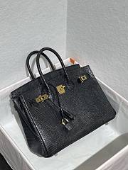 	 Colestore Hermès Birkin 25 Black Lizard Gold Hardware - 2