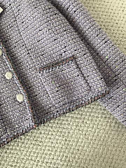 Colestore Chanel Jacket   Cotton tweed & Sequins  Lilac - 3