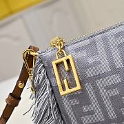Colestore  Fendi Baguette Tissu Bleu 20x3x12cm - 3