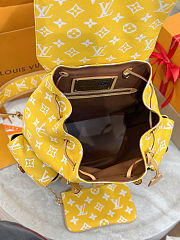 Colestore Louis Vuitton Christopher P9 MM Backpack Yellow 44x38x12.5cm - 6
