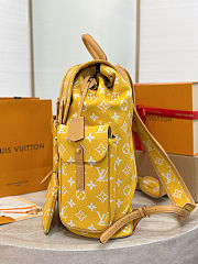 Colestore Louis Vuitton Christopher P9 MM Backpack Yellow 44x38x12.5cm - 5