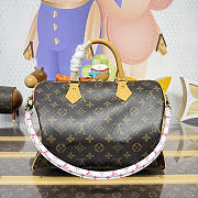 Colestore  Louis Vuitton The Paris À Vélo Speedy Soft 30 Monogram Orange 30 x 21 x 17 cm - 6