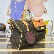 Colestore  Louis Vuitton The Paris À Vélo Speedy Soft 30 Monogram Orange 30 x 21 x 17 cm - 4