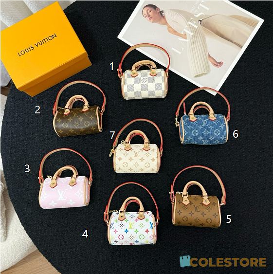Colestore Louis Vuitton Speedy Monogram Bag Charm - 1