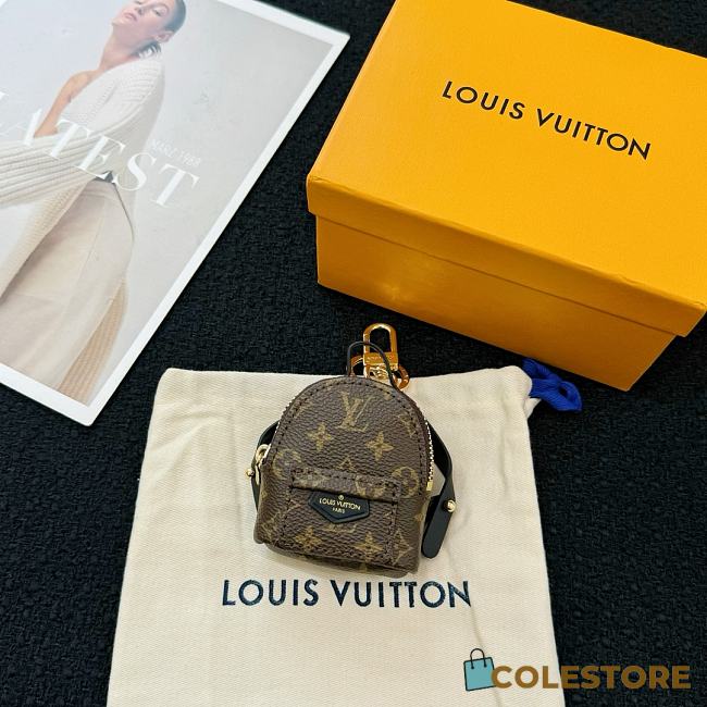 Colestore  Louis Vuitton Micro Monogram Party Palm Springs Bag Charm - 1