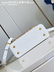 Colestore Louis Vuitton Confetti Collection Mini Capucines Taurillon Leather 21x14x8cm - 3
