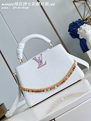 Colestore Louis Vuitton Confetti Collection Capucines BB Taurillon Leather 27x19x9cm - 1