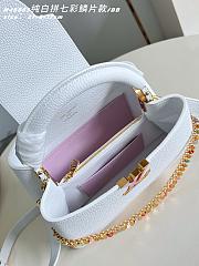 Colestore Louis Vuitton Confetti Collection Capucines BB Taurillon Leather 27x19x9cm - 6