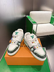 Colestore Louis Vuitton LV Trainer Sneakers Green  - 5