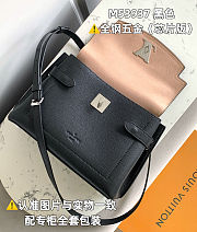  Louis Vuitton Lockme Ever Lockme In Black 28×20×11.5cm - 5