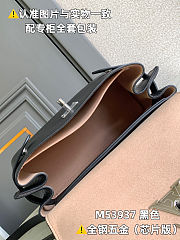  Louis Vuitton Lockme Ever Lockme In Black 28×20×11.5cm - 3