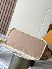 Colestore Louis Vuitton Neverfull Bandoulière Inside Out GM Monogram coated canvas/Stamped beige textile 39x32x19cm - 6
