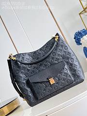 Colestore  Louis Vuitton Hobo Métis Monogram Empreinte Leather Black M27189 35 x 32.5 x 10 cm - 1