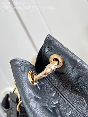 Colestore  Louis Vuitton Hobo Métis Monogram Empreinte Leather Black M27189 35 x 32.5 x 10 cm - 3
