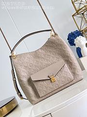 Colestore  Louis Vuitton Hobo Métis Monogram Empreinte Leather Tourterelle M27937 35 x 32.5 x 10 cm - 1