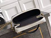 Colestore Chanel Vanity with Chain   Suede Calfskin, Shiny Lambskin & Gold-Tone Metal  Grey & Black  17 x 19.5 x 5cm - 2