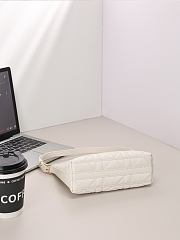 Colestore Dior Miss Caro Diorling Mini Bag with Chain Ivory Macrocannage Lambskin 19 x 17 x 7 cm - 6
