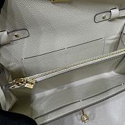 Colestore  Hermes Epsom Kelly Wallet To Go White Gold Hardware 20x11x3cm - 2