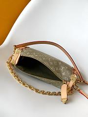 Colestore Louis Vuitton Side Trunk MM East West Green Denim M27451 28 x 15 x 7 cm - 4
