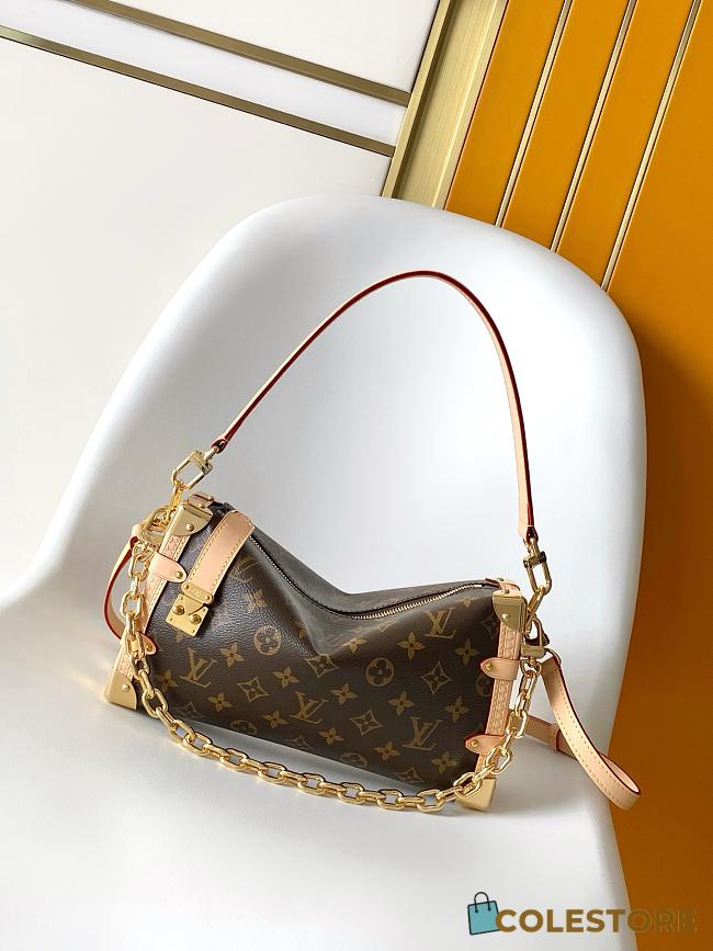 Colestore Louis Vuitton Side Trunk East West MM Bag Monogram Canvas M28385 28 x 15 x 7 cm - 1