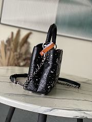 Colestore Louis Vuitton Capucines BB Crystal Embroidery Bag Black 27 x 17.3 x 9 cm - 5