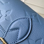 Colestore Louis Vuitton Diane Blue Jean M27362 25x15x9cm - 5