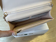 Colestore Chanel Mini Flap Bag With Top Handle Grained Calfskin Gold Hardware Light Beige 19cm - 5