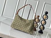 	 Colestore Louis Vuitton Baggy Monogram Green Denim 30 x 22 x 13 cm - 4