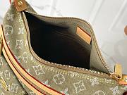	 Colestore Louis Vuitton Baggy Monogram Green Denim 30 x 22 x 13 cm - 3