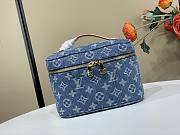 Colestore  Louis Vuitton Nice Mini Blue Denim 20 x 13.5 x 12 cm - 1
