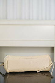 	 Colestore Chanel SMALL SHOPPING BAG Grained Calfskin & Gold-Tone Metal Light Beige 15 x 30.5 x 11.5cm - 3