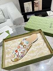 Colestore Gucci Princetown Horsebit Graphic Print Mule - 6