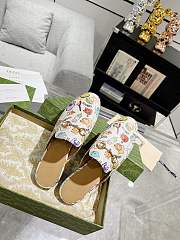 Colestore Gucci Princetown Horsebit Graphic Print Mule - 5