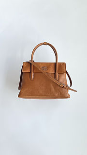 Colestore Miu Miu Cognac Solitaire Leather Bag 28x19.5x11cm - 1