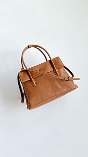 Colestore Miu Miu Cognac Solitaire Leather Bag 28x19.5x11cm - 2