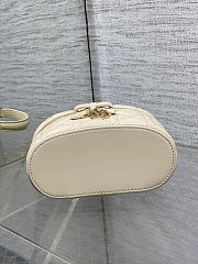 	 Colestore Dior Mini Vanity Beige Cannage Lambskin 17 x 10.5 x 8 cm - 5