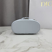 	 Colestore Dior Mini Vanity Ice Blue Cannage Lambskin 17 x 10.5 x 8 cm - 4