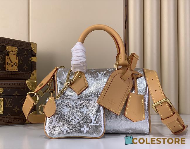 Colestore Louis Vuitton Speedy P9 Bandoulière 20 Silver 22x14x17.5cm - 1