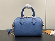 	 Colestore Louis Vuitton Speedy Bandoulière 20 Blue Jean M28316 20.5 x 13.5 x 12 cm - 1