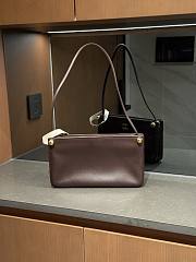 Colestore Chanel 26SS Mini Hobo Bag Smooth Calfskin & Gold-Tone Metal Brown  - 5