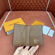 Colestore Louis Vuitton Pocket Organizer Monogram Flowers Brown 7.5 x 11.1 x 1 cm - 6