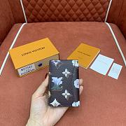 Colestore Louis Vuitton Pocket Organizer Monogram Flowers Brown 7.5 x 11.1 x 1 cm - 5