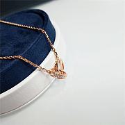 Colestore Cartier LOVE Pendant, Half-paved Necklace Gold - 4