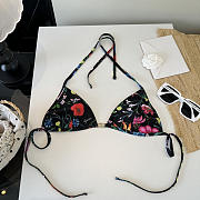 Colestore  Gucci Printed sparkling jersey bikini in multicolor Black - 5