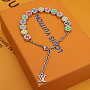 Colestore Louis Vuitton Candy Multicolor Monogram Party Bracelet - 5