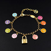 Colestore Louis Vuitton LV Confetti Bracelet Gold-toned metal - 3