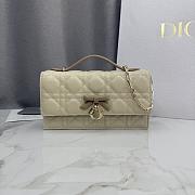 Colestore Dior My Dior Mini Bag Two-Tone Trench and Biscuit Cannage Lambskin 21 x 11.5 x 4.5 cm - 1