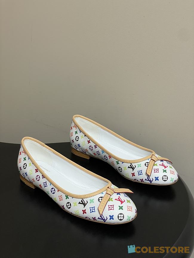 Colestore  Louis Vuitton LV x TM Darling Ballerina White  - 1