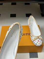 Colestore  Louis Vuitton LV x TM Darling Ballerina White  - 4