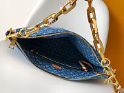 Colestore  Louis Vuitton Coussin Hobo MM Blue Denim 38 x 33 x 10 cm - 4